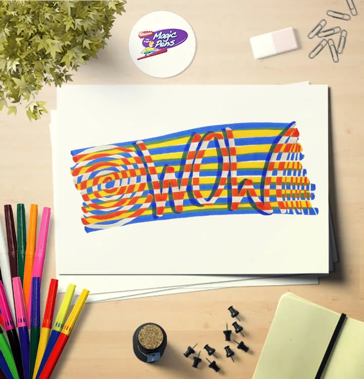 Magic Pens creative art kit lifestyle image