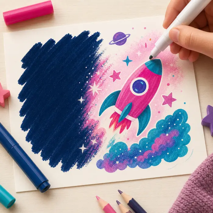 Color Change Pen artwork example