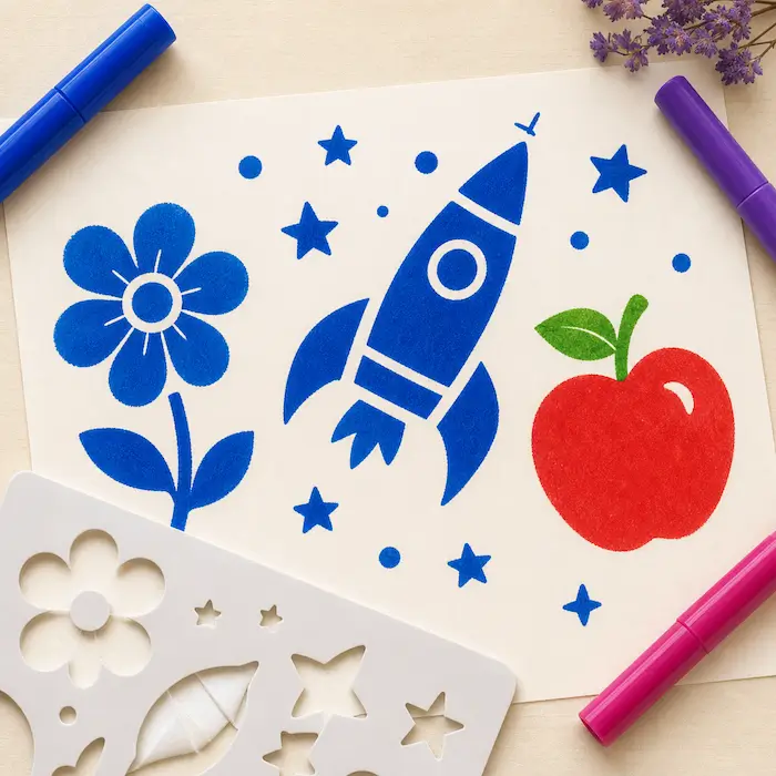 Stencils artwork example