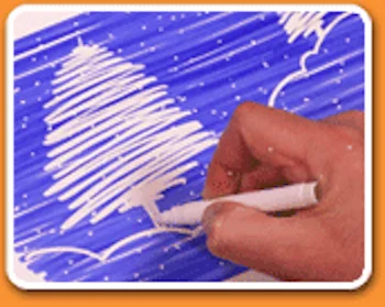 Magic Pens artwork example - 3D art technique